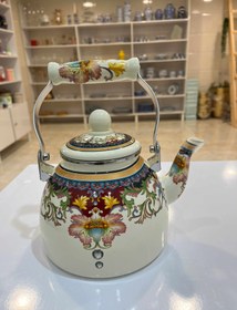 تصویر کتری لعابی - 1.5 لیتر Enamel kettle