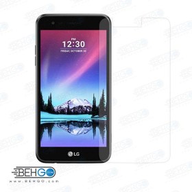 تصویر گلس LG k10 2017 بی رنگ و شفاف الجی کا10 2017 یا ,کا 10 2017 ال جی محافظ صفحه نمایش شیشه ای Glass Screen Protector LG k10 2017 
