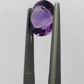 تصویر نگین آمیتیست اصل سایز 11 میلیمتر 