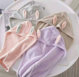 تصویر حوله سر جادویی نانو 