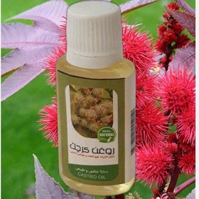 تصویر روغن کرچک 30cc موسسه پژوهشی طبی بازرگانی سیمرغ (تقویت مو، تقویت ابرو، تقویت ریش، ضد لک و جوش صورت) 