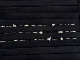 تصویر پک انگشتر قلب و پروانه کد 5005 