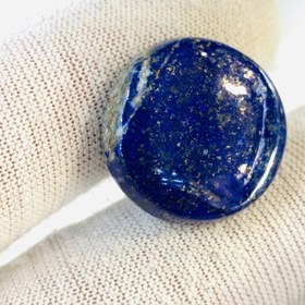 تصویر نگین لاجورد اصل سایز 20 ميلی‌متر 