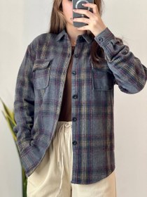 تصویر شکت چهارخونه کد 4863 