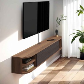 تصویر میز تلویزیون دیواری 1500 Wall TV desk