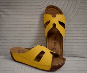 تصویر صندل طبی مدل هرمس زرد sandal tebi model yellow