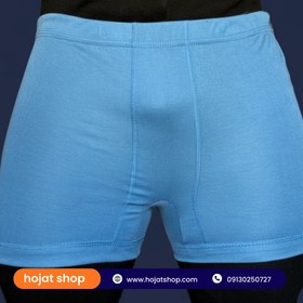 تصویر شورت پادار بورسی شش رنگ(رنگ رندوم) جین 12 عددی 