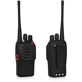 تصویر Auveach Walkie Talkie با کلیپ کمربند هدست 1 PACK UHF 400-470MHZ 2-way radio 16CH Long Way Walkie Talkie Liquion باتری شارژ لیتیوم یون تنها Auveach Walkie Talkie with headset Belt Clip 1 PACK UHF 400-470MHZ 2-Way Radio 16CH Long Range Walkie Talkie Li-ion Battery Charger Included Single