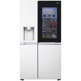 تصویر یخچال فریزر ساید بای ساید دو درب 24 فوت ال جی سفید مدل GCX-287TVW (X287)گارانتی 24 ماهه شرکتی (ضمانت اصالت کالا) یکسال بیمه شرکتی 