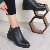 تصویر کفش نیم بوت دو زیپ 