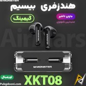 تصویر هندزفری بلوتوث دو تایی Monster Airmars XKT08 TWS Monster Airmars XKT08 Wireless Handsfree