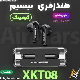 تصویر هندزفری بلوتوث دو تایی Monster Airmars XKT08 TWS Monster Airmars XKT08 Wireless Handsfree