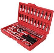 تصویر ست پیچ گوشتی و سری بکس 46 عددی CR-V CR-V Screwdriver & Box Socket Wrench Set 46 PCS