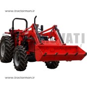 تصویر بیل لودری 4 جک بازودار تعادلی تراکتورهای 475 جفت دیفرانسیل 