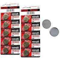 تصویر باتری سکه ای مکسل  بسته 5 عددی مدل CR 2032 High Minicell Battery Maxell Pack Of 5 CR 2032