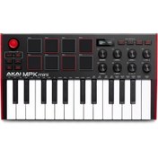 تصویر میدی کنترلر AKAI مدل MPK Mini mk3 AKAI MPK Mini MK3 MIDI Controller