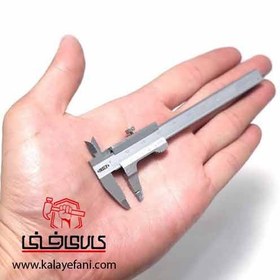 تصویر کولیس ساده مینی 7 سانتیمتر اینسایز مدل 70-1204 INSIZE 1204-70 mini vernier caliper