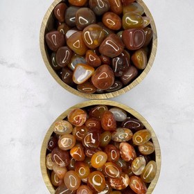 تصویر تامبل عقیق کارنلین 