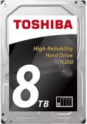 تصویر هارد اینترنال 3.5 اینچ توشیبا N300 NAS 8TB Toshiba N300 NAS 8TB 7200Rpm 128MB Buffer SATA III HDD