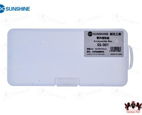 تصویر جعبه کیفی پلاستیکی برای ساماندهی قطعات ریز موبایل SUNSHINE BOX SS-001 