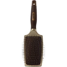 تصویر برس مو سیمی تخت طلایی 08 زد وان Zone Golden Hair Brush 08