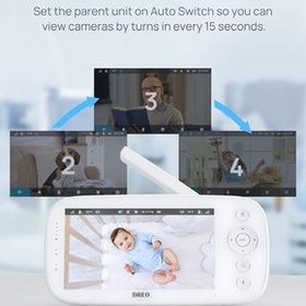 تصویر دوربین و مانیتور مراقبت از کودک برند Dreo مدل DR-BBM001 