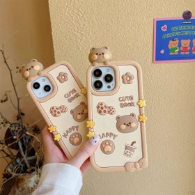 تصویر قاب cookie bear عروسک برجسته 