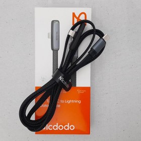 تصویر کابل شارژ و تبدیل Usb-c به Lightning تایپ سی به لایتنینگ آیفون مک دودو مدل Mcdodo CA-335 