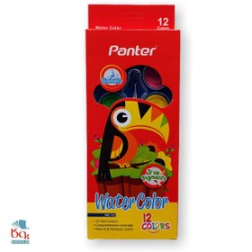 تصویر آبرنگ 12 رنگ پنتر 