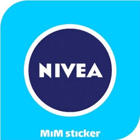 تصویر استیکر لوگو NIVEA 