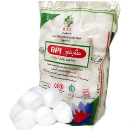 تصویر پنبه توپکی BPI شبنم 100 گرمی 