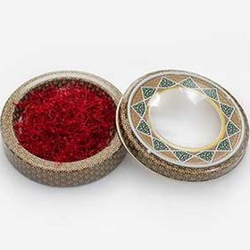 تصویر زعفران سرگل ( نگین طبیعی خشک ) - یک گرمی - بسته بندی خاتم 