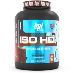 تصویر مکمل پروتئین ایزو اچ دی شکلات بی پی آی اسپورت ISO HD BPI Sports chocolate Protein 