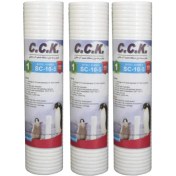 تصویر فیلتر دستگاه تصفیه آب سی سی کا مدل CS-10-5 مجموعه 3 عددی کدB8430 
