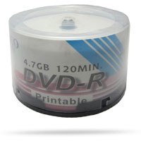 تصویر DvD خام Princo Printable قرمز طرح قدیم اصل 