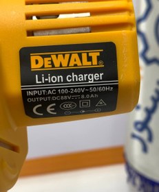 تصویر مینی اره زنجیری شارژی دیوالت مدل 88V LION کد 630 