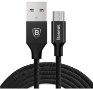 تصویر کابل تبدیل USB به microUSB باسئوس مدل CAMYW-A01 طول 1متر micro CABLE Baseus CAMYW-A01 1m