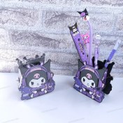 تصویر جاقلمی چوبی کرومی مدل ۱۰۱۷ سایز کوچک 