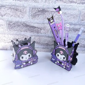 تصویر جاقلمی چوبی کرومی مدل ۱۰۱۷ سایز کوچک 