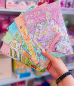 تصویر استیکر طراحی اتاق سه بعدی Mini World مینیاتوری 