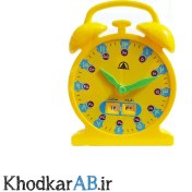 تصویر ساعت آموزشی عقربه ای دیجیتال 