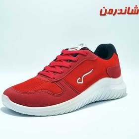 تصویر کفش مردانه تن تاک مدل گاما قرمز مشکی 