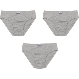 تصویر شورت مردانه اسلیپ کلونت طوسی بسته 3 عددی under-wear-men-clevent