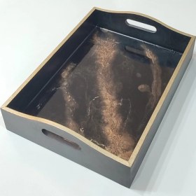 تصویر سینی پذیرایی رزینی سینی پذیرایی