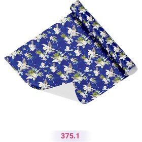 تصویر کاغذ کادو طرح گل و برگ (کد 375.1) 