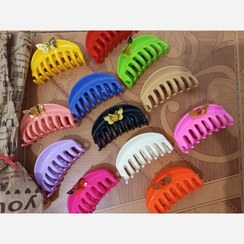 تصویر کلیپس مو هلالی سایز بزرگ براق 