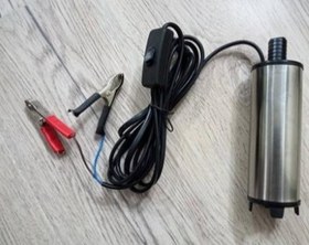 تصویر گازوییل کش ۱۲Vقلمی استیل اسپینا/ورمــا 12V pump