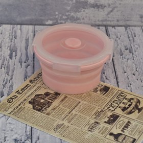 تصویر ظرف سیلیکونی گرد 