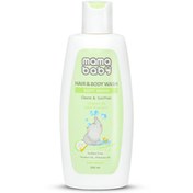 تصویر شامپو سر و بدن نوزاد مامابیبی 200 میل|Mama Baby Baby Hair And Body Shampoo Contains Wheat Germ Oil 