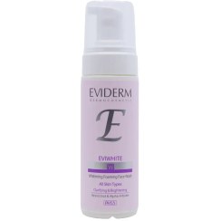 تصویر فوم شستشوی صورت اویدرم مدل Eviwhite حجم ۱۵۰ میلی لیتر مناسب انواع پوست 